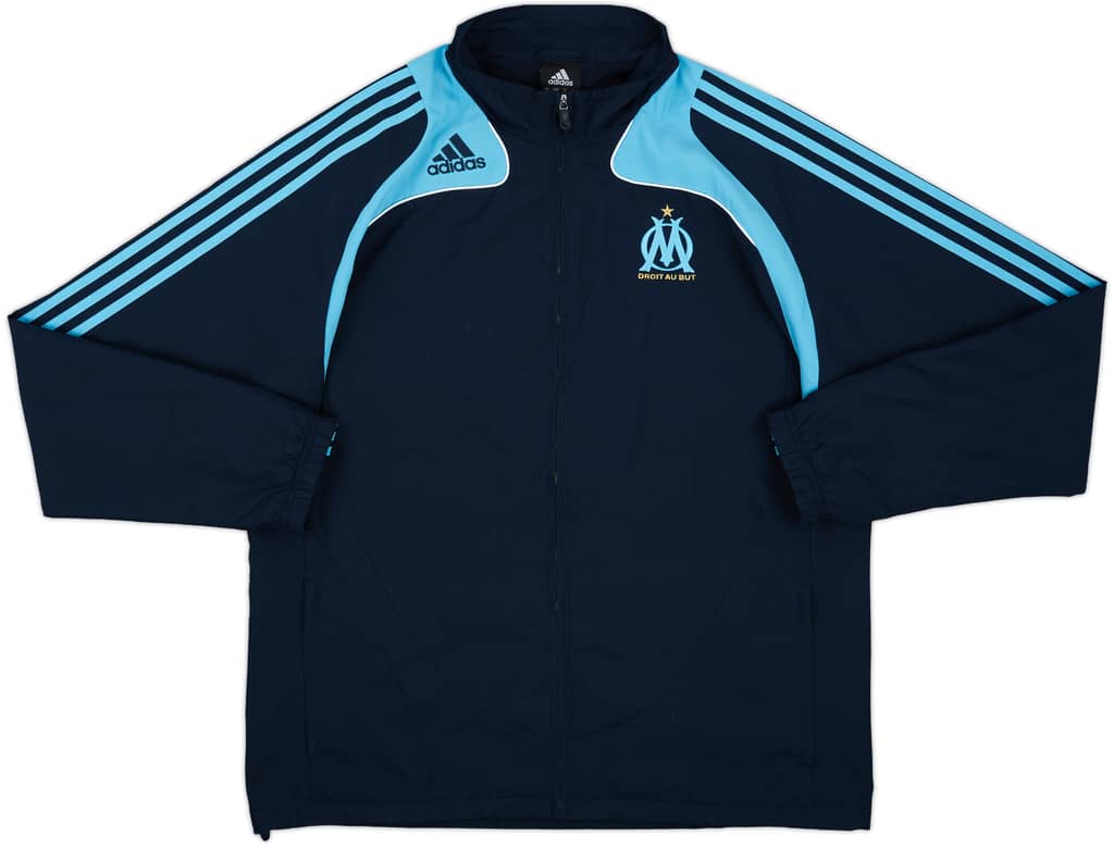 2008-09 Olympique Marseille adidas Track Jacket - 8/10 - (XL)