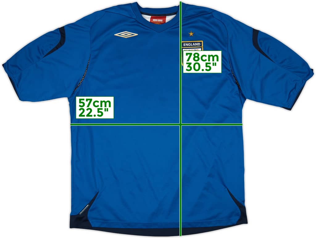 2006-08 England GK Shirt - 8/10 - (XL)