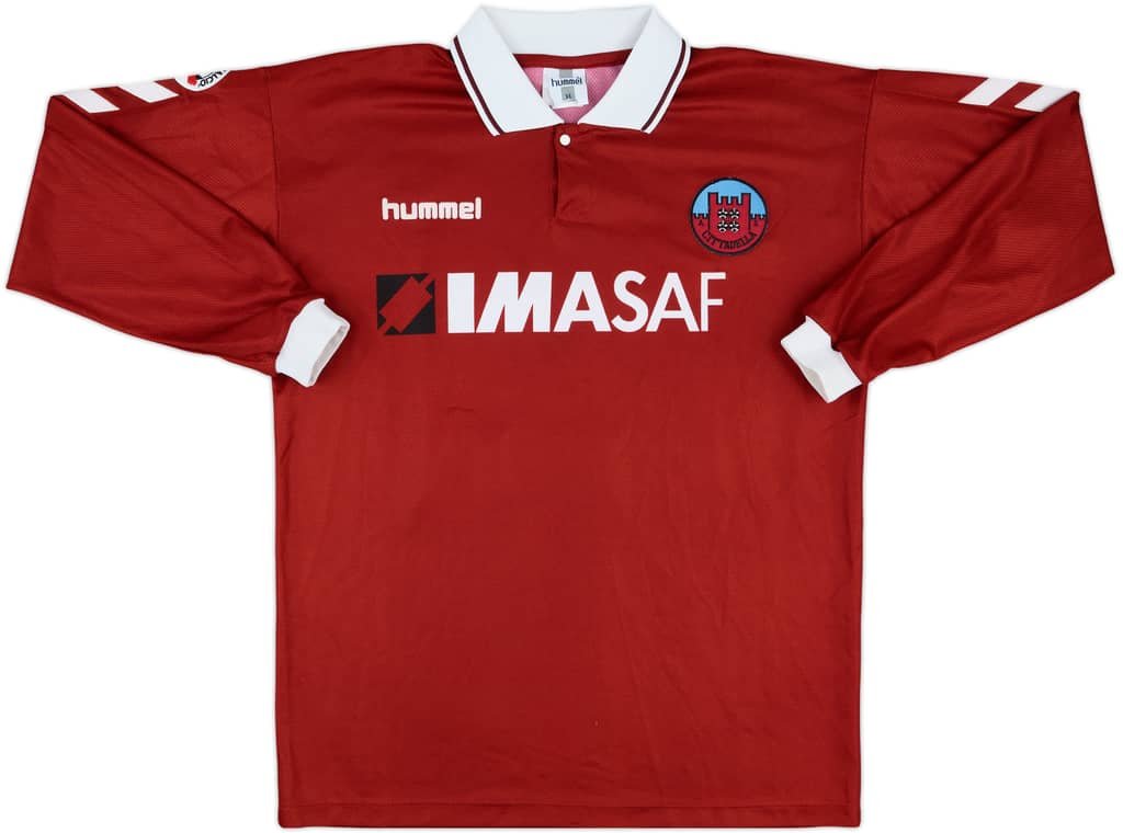 2000-01 Cittadella Match Issue Home L/S Shirt Piovanelli #28