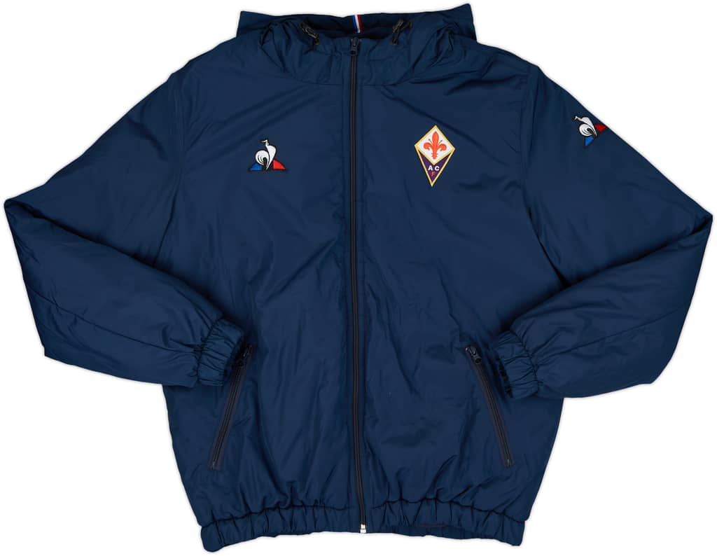 2018-19 Fiorentina Le Coq Sportif Padded Bench Coat - 10/10 - (L)
