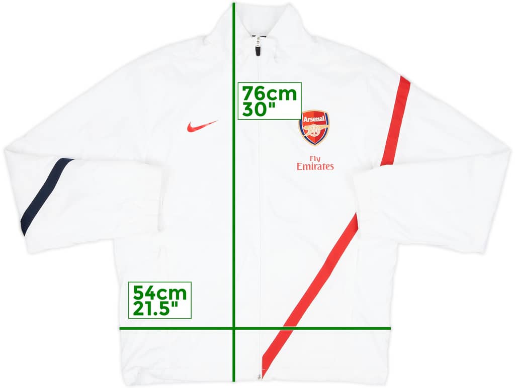 2012-13 Arsenal Nike Track Jacket - 10/10 - (M)