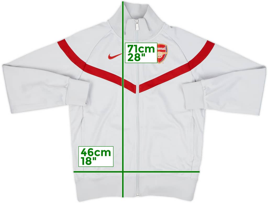 2009-10 Arsenal Nike Track Jacket - 8/10 - (S)