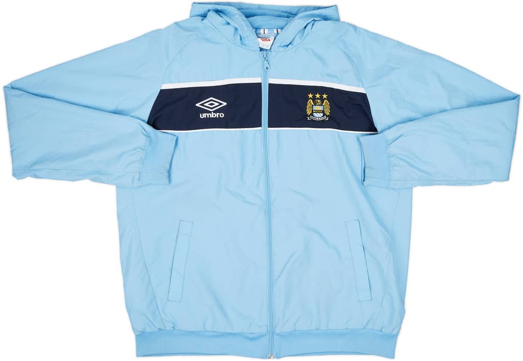 2012-13 Manchester City Hooded Umbro Track Jacket - 6/10 - (XL)