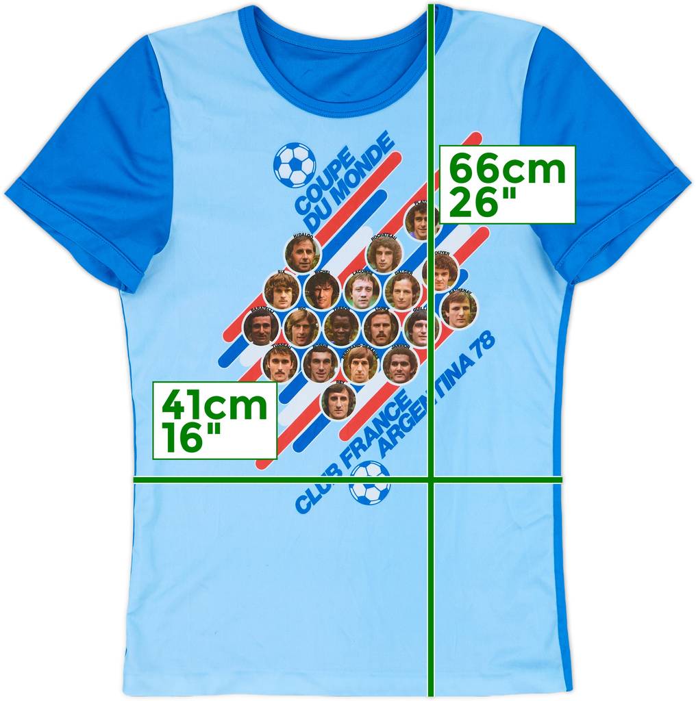 1978 France Coupe De Monde Training Shirt - 9/10 - (S)