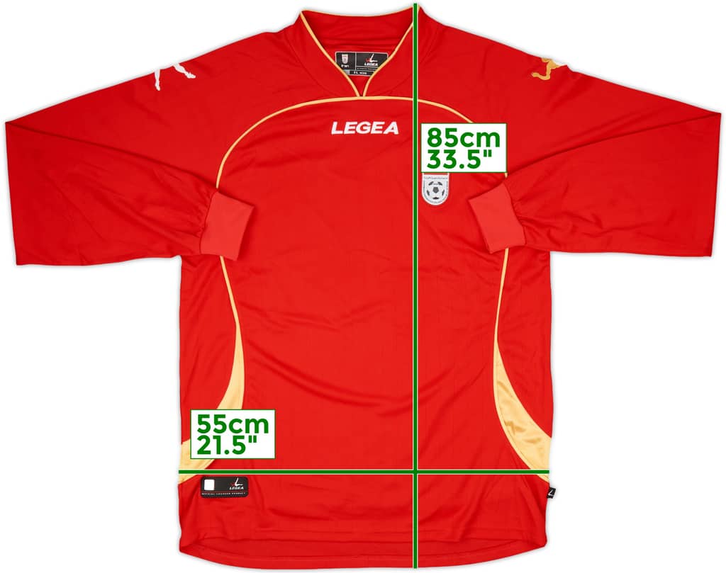 2010-12 Iran Away L/S Shirt - 9/10 - (XL)