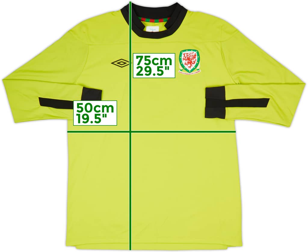 2011-12 Wales GK Shirt - 10/10 - (M)