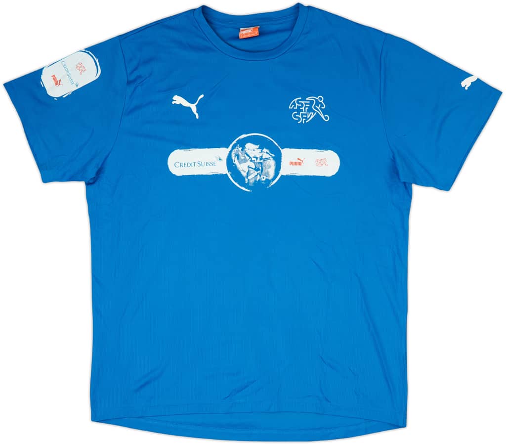 2010s Switzerland Puma 'Credit Suisse Cup' Training Shirt - 9/10 - (XL)