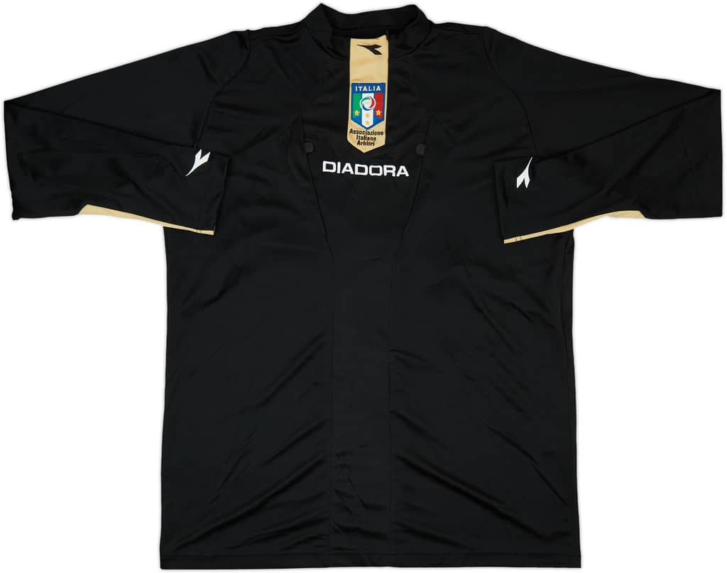2007-08 Italy Diadora Referee L/S Shirt - 7/10 - (L)