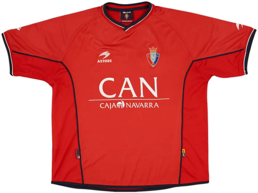 2002-03 Osasuna Home Shirt - 5/10 - (XL)