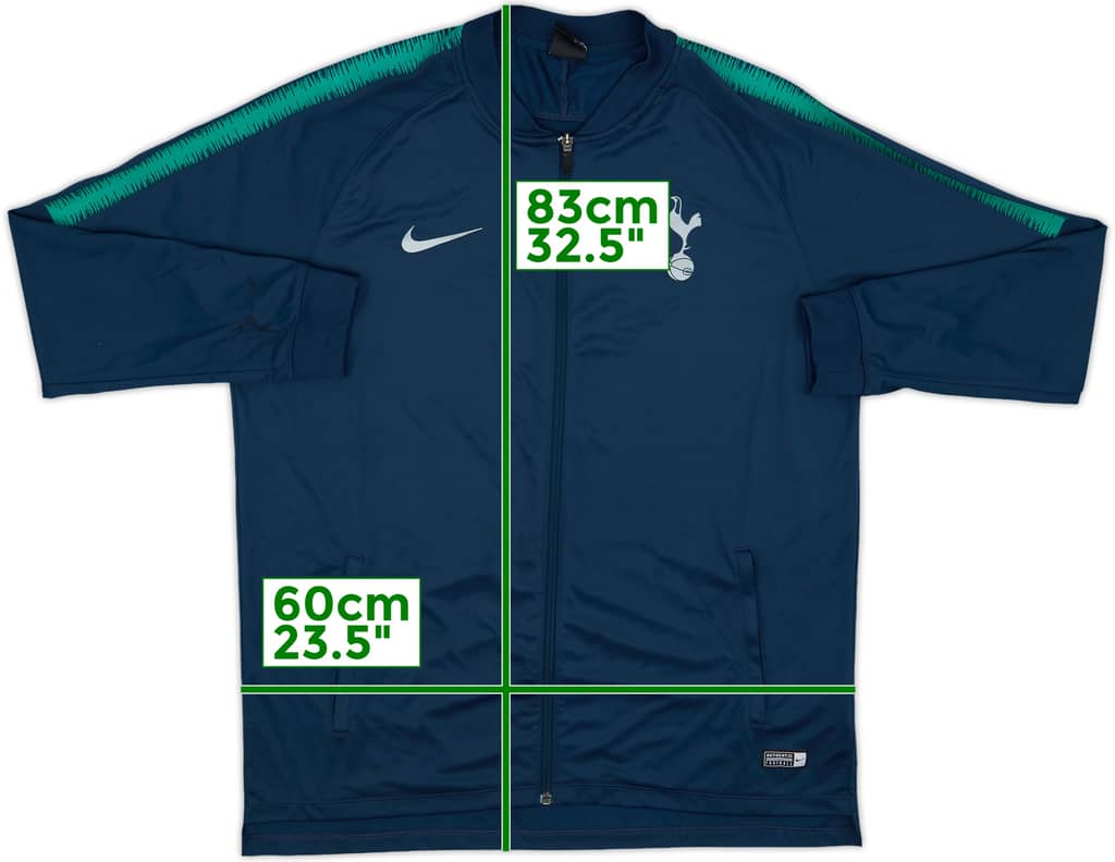 2018-19 Tottenham Nike Track Jacket - 8/10 - (XL)