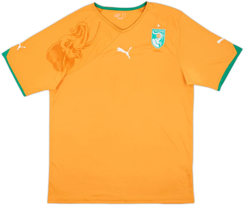 2010-11 Ivory Coast Home Shirt - 8/10 - (L)