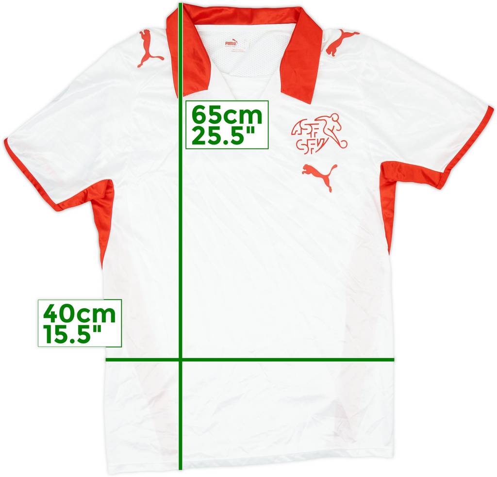 2008-10 Switzerland Away Shirt - 9/10 - (S)