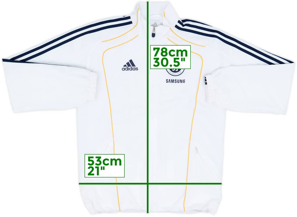 2010-11 Chelsea adidas Track Jacket - 8/10 - (S)