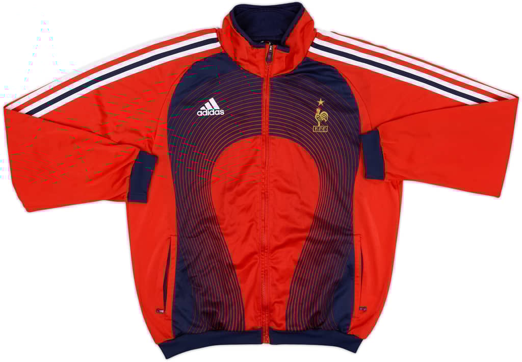 2006-07 France adidas Track Jacket - 8/10 - (M/L)