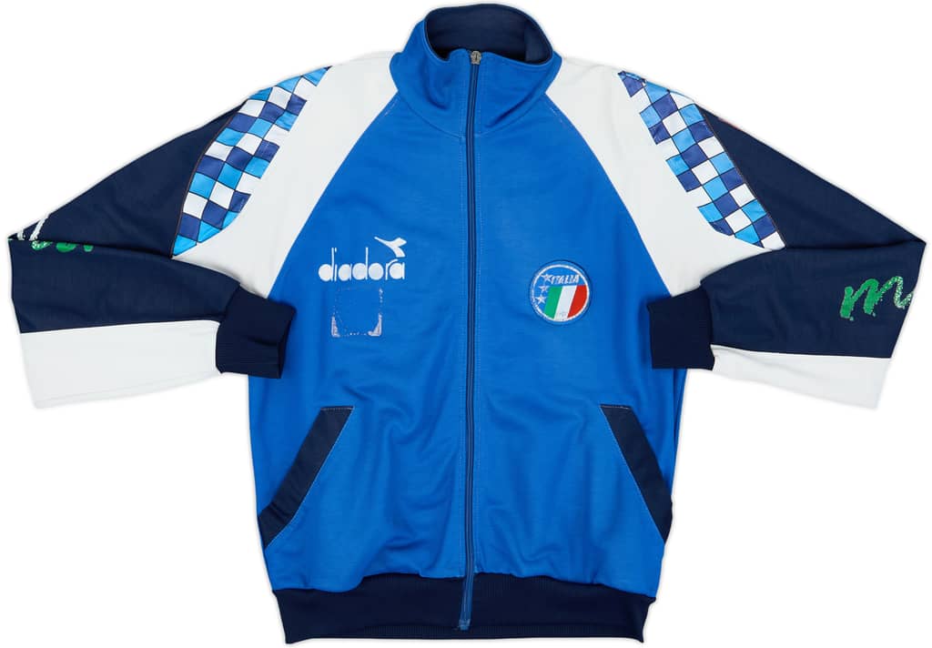 1990 Italy Diadora Track Jacket - 4/10 - (M)