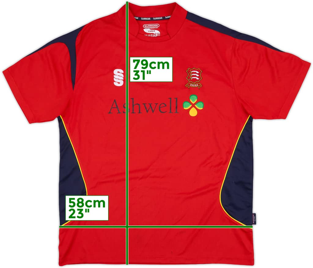 2010s Essex Cricket Club Surridge Training Shirt - 7/10 - (L)