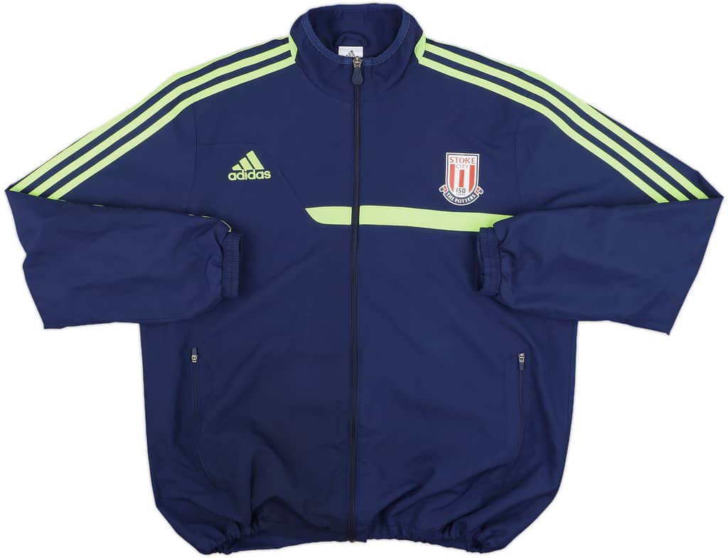 2013-14 Stoke adidas Track Jacket - 8/10 - (L)