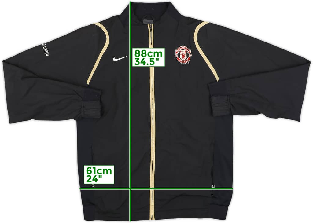 2006-07 Manchester United Nike Track Jacket - 8/10 - (L)