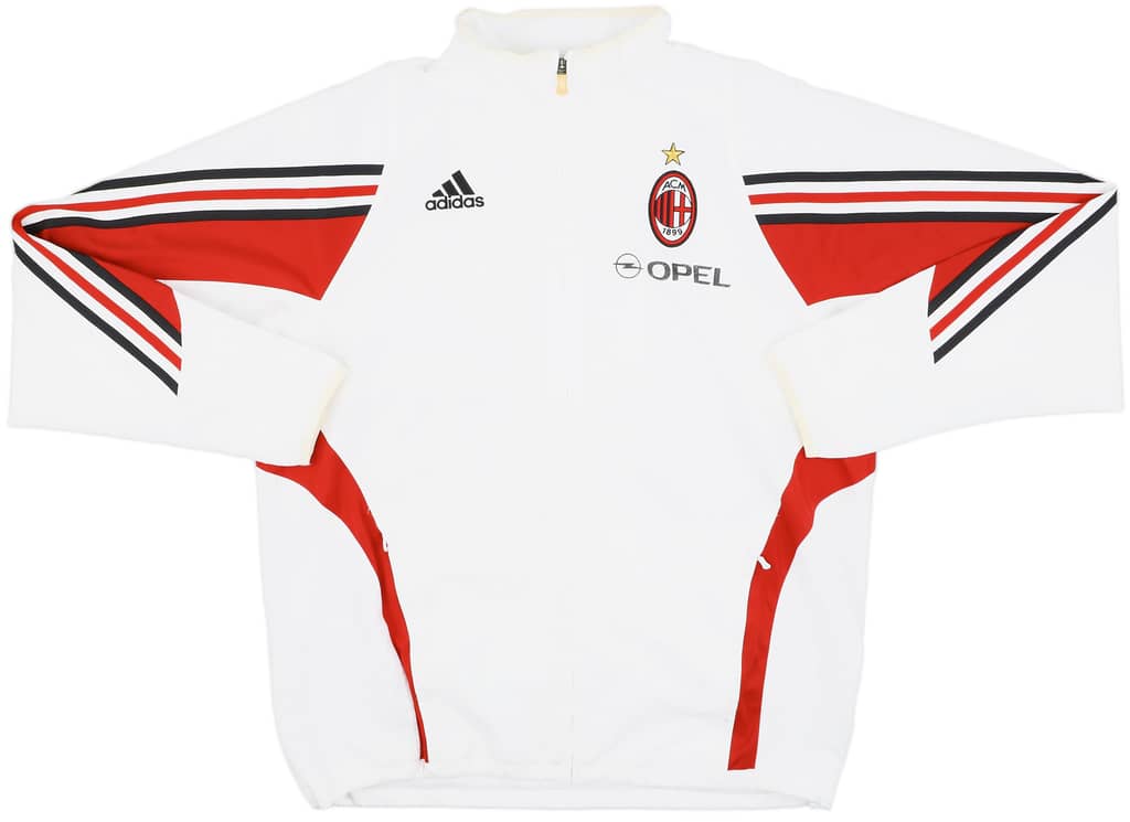 2003-04 AC Milan adidas Track Jacket - 7/10 - (L)