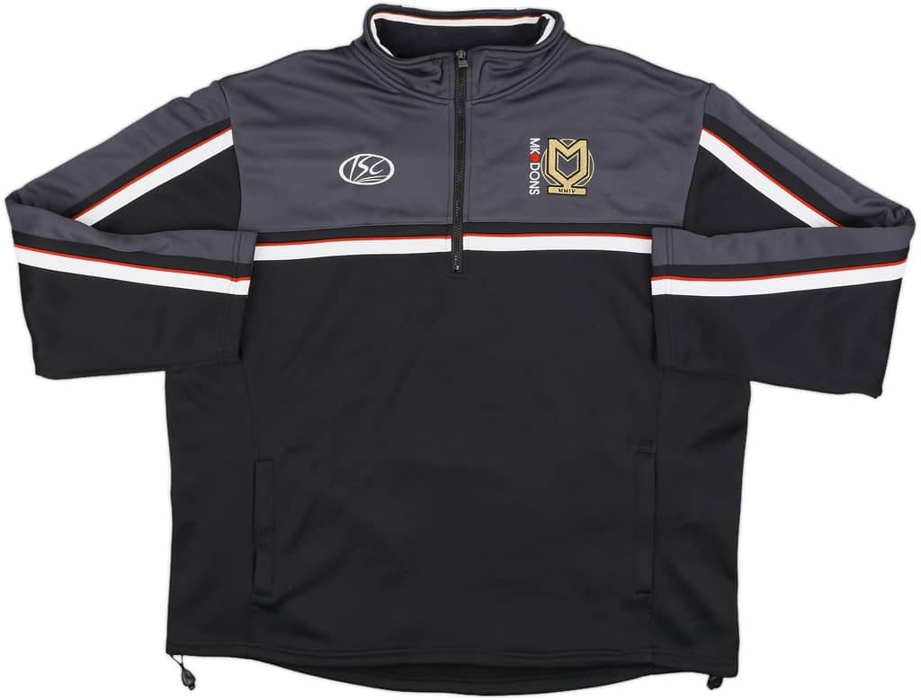 2010-12 MK Dons ISC 1/4 Zip Training Top - 8/10 - (3XL)