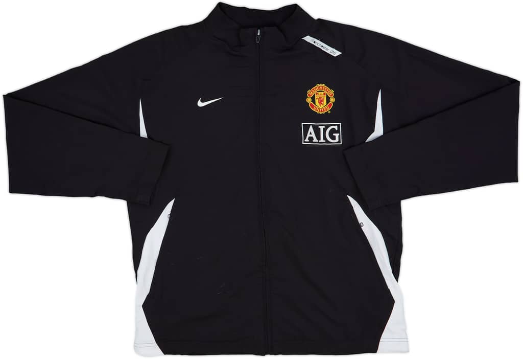 2007-08 Manchester United Nike Track Jacket - 7/10 - (L)
