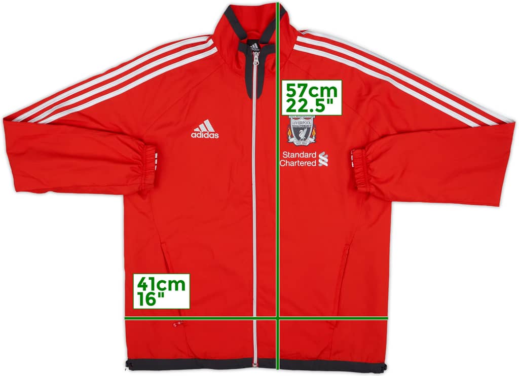 2011-12 Liverpool adidas Track Jacket - 8/10 - (M/L)