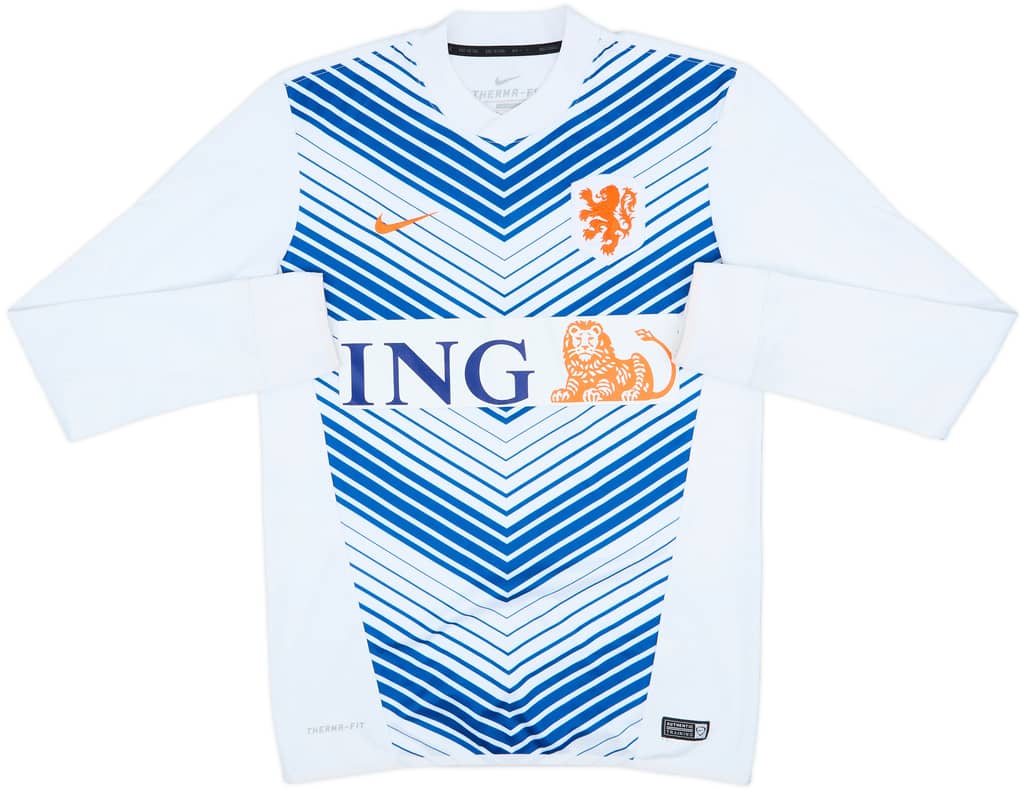 2014-15 Netherlands Nike Sweat Top - 8/10 - (M)