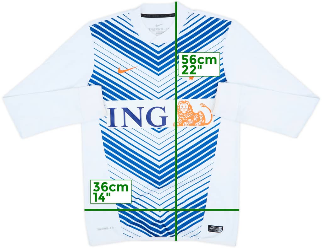 2014-15 Netherlands Nike Sweat Top - 8/10 - (M)