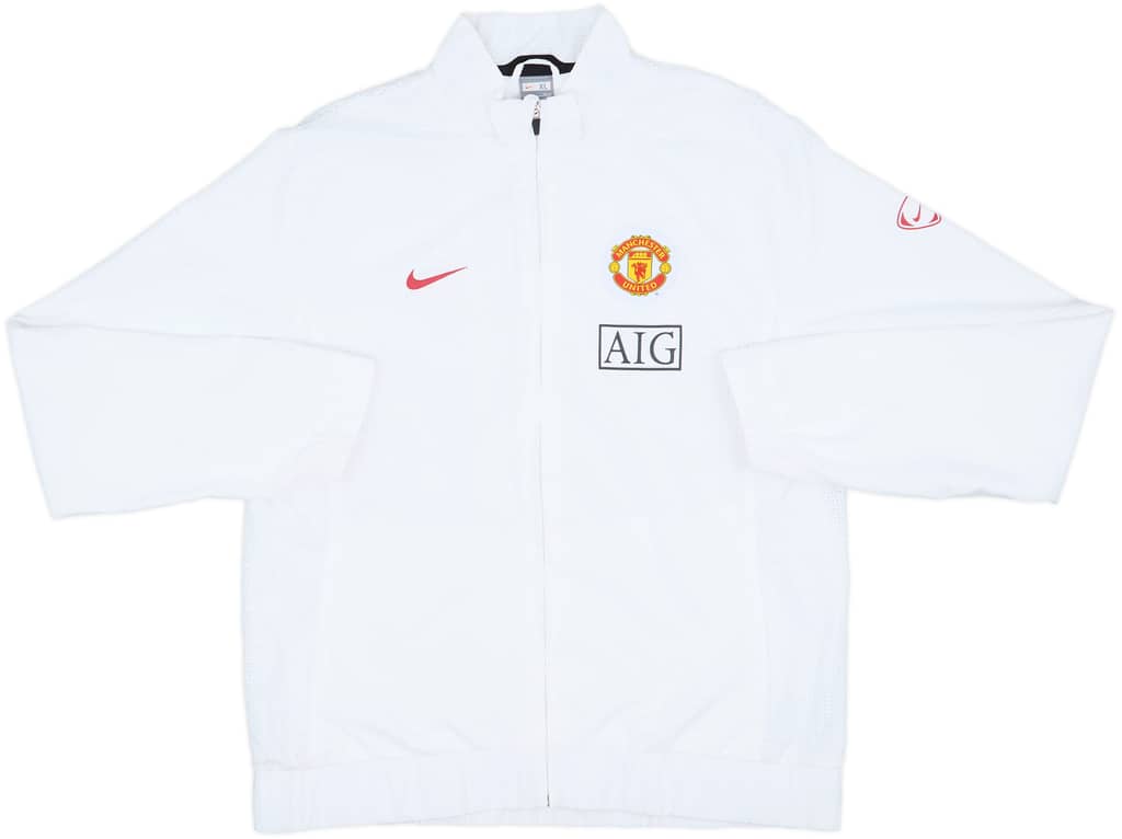 2009-10 Manchester United Nike Track Jacket - 9/10 - (XL)