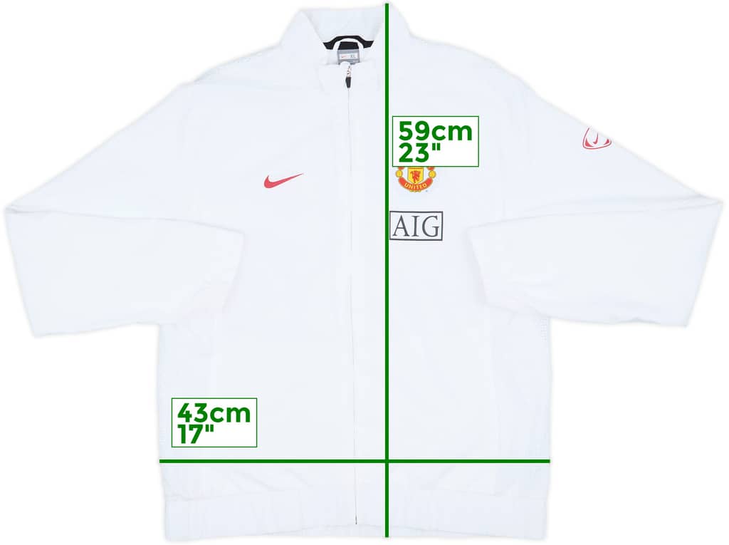 2009-10 Manchester United Nike Track Jacket - 9/10 - (XL)