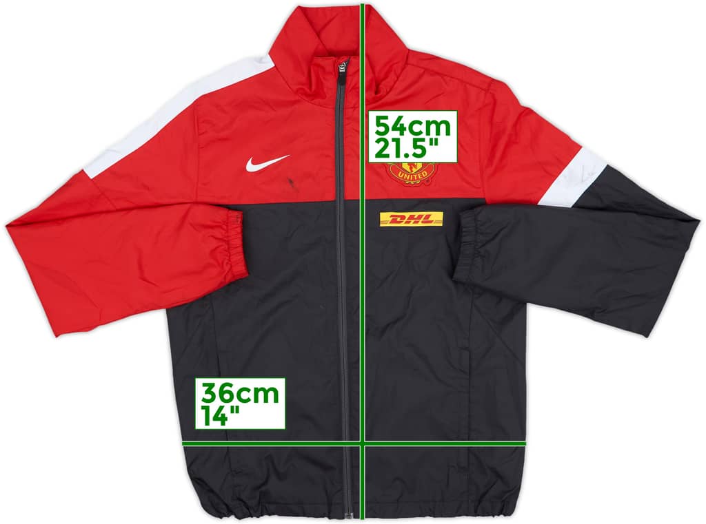 2012-13 Manchester United Nike Track Jacket - 6/10 - (S)