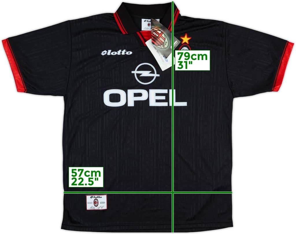 1997-98 AC Milan Third Shirt (XL)