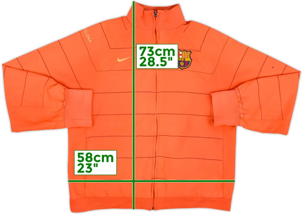 2008-09 Barcelona Nike Track Jacket - 6/10 - (L)