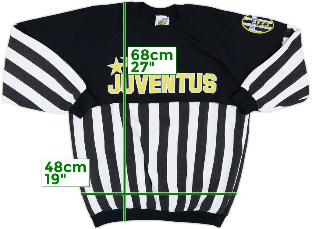 1990-91 Juventus Le Felpe Dei Grandi Club Sweat Top - 8/10 - (L)