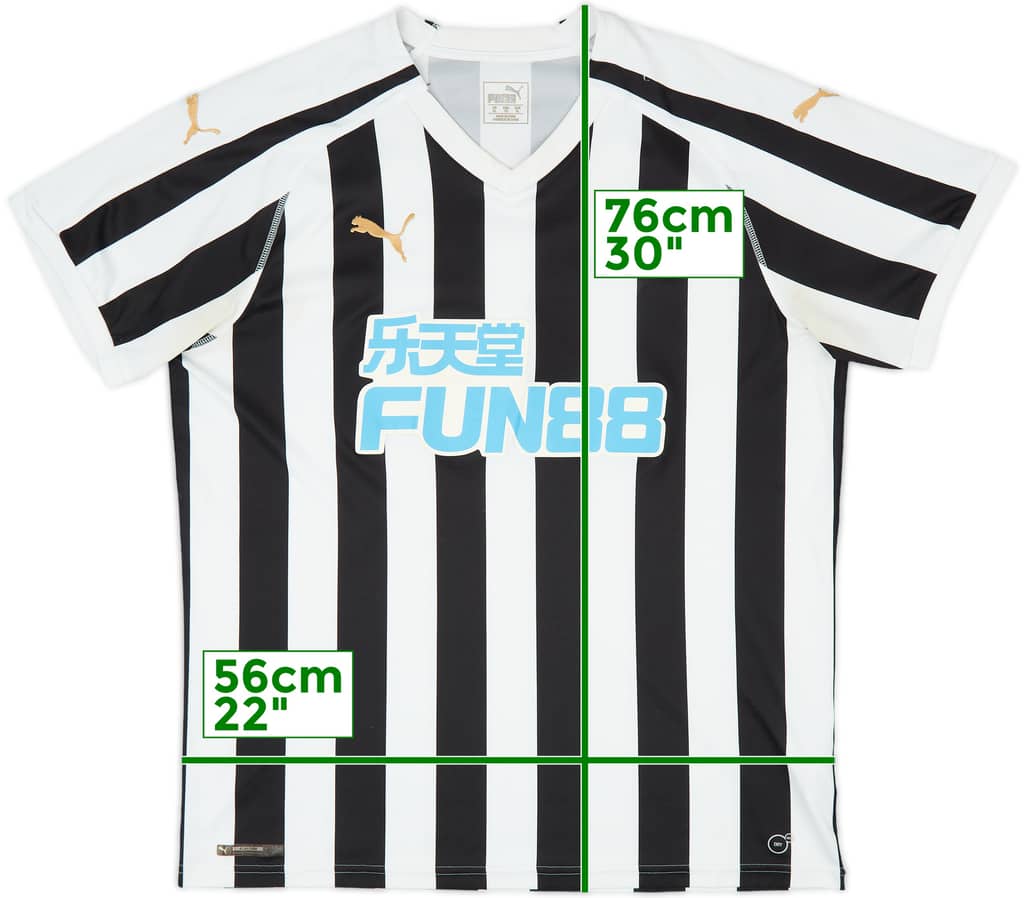 2018-19 Newcastle Home Shirt - 6/10 - (XL)