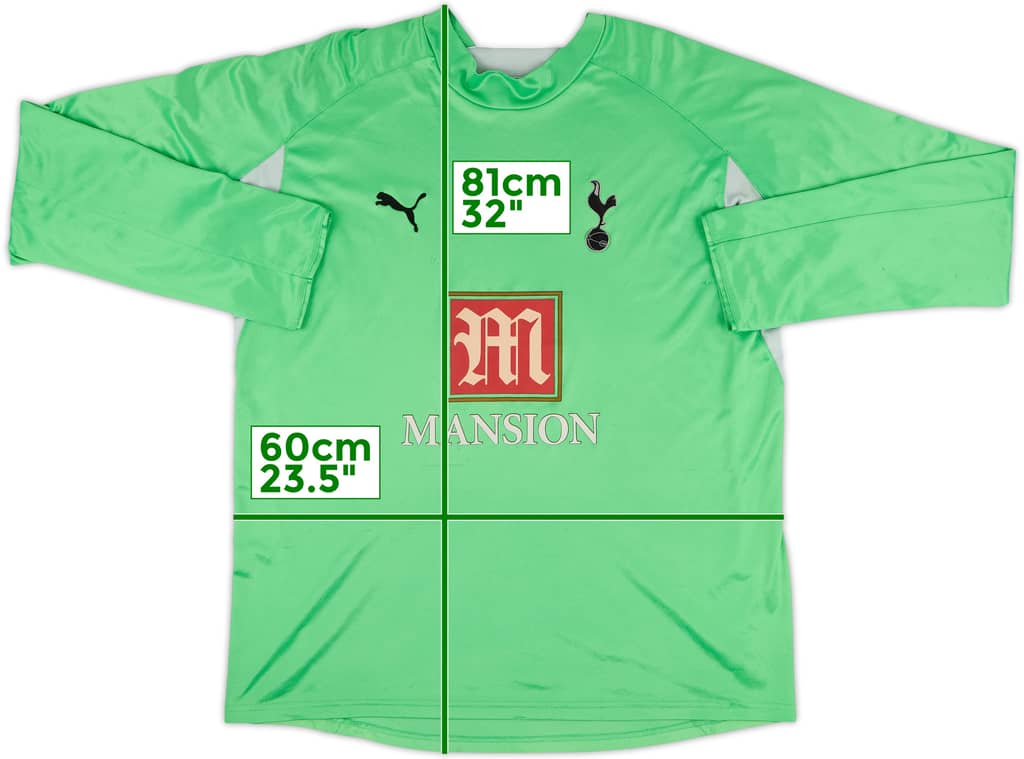 2006-07 Tottenham GK Shirt - 5/10 - (XL)
