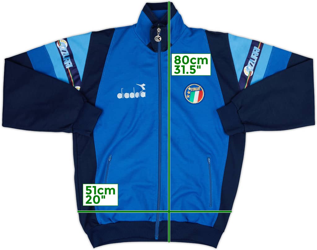 1990 Italy Diadora Track Jacket - 8/10 - (XL)