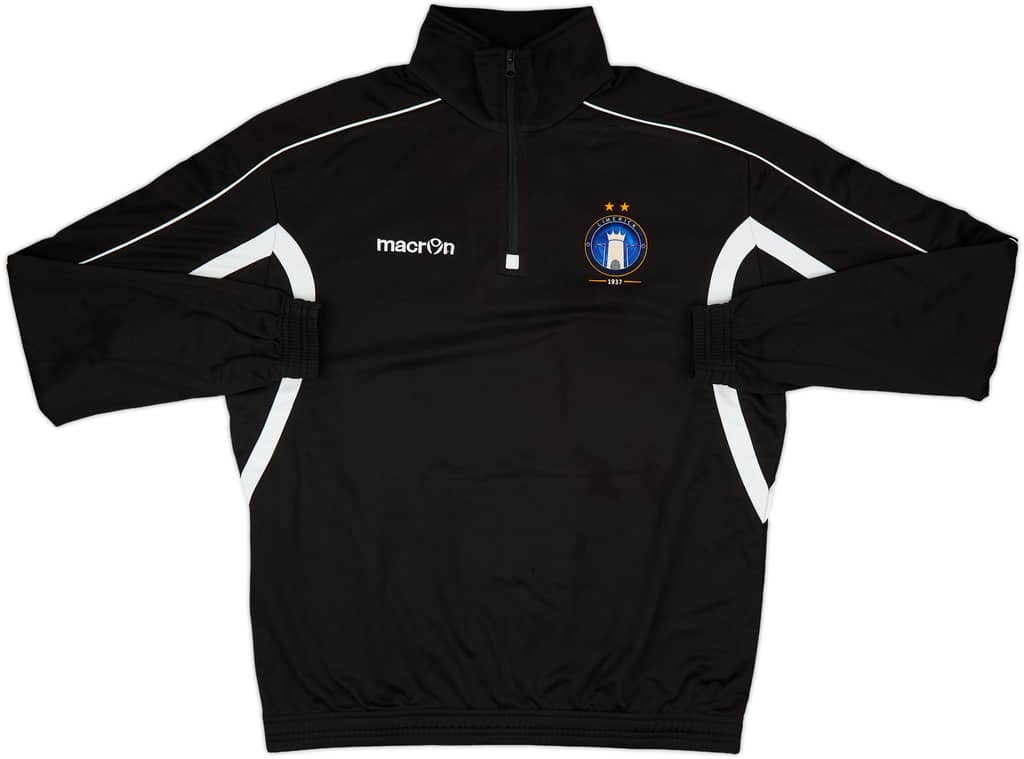 2012-13 Limerick Macron 1/4 Zip Drill Top - 8/10 - (L)