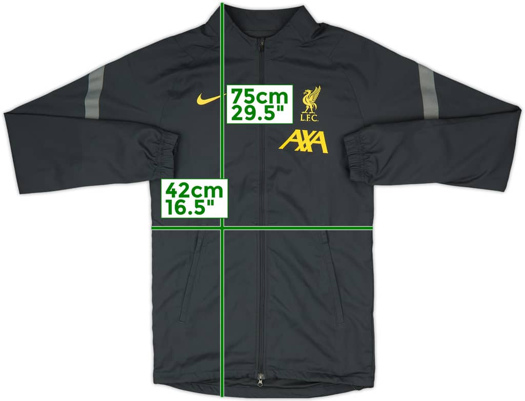 2021-22 Liverpool Nike Track Jacket - 8/10 - (XS)
