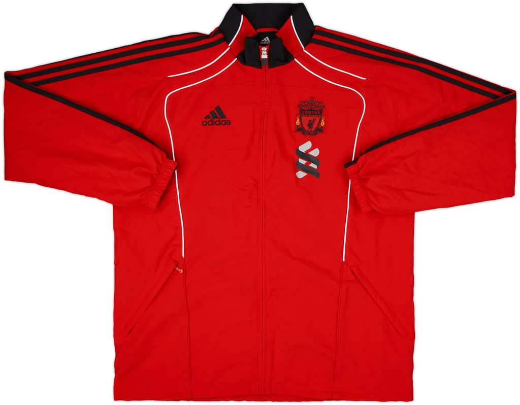 2010-11 Liverpool adidas Track Jacket - 9/10 - (L/XL)