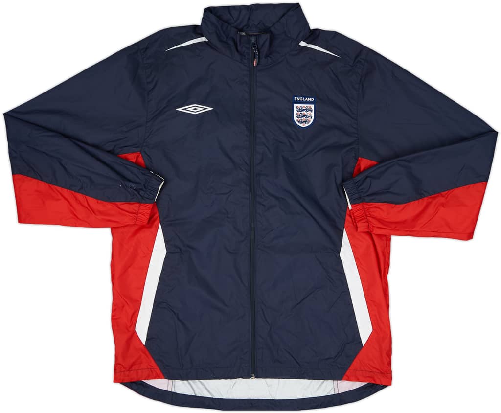 2007-09 England Umbro Hooded Rain Jacket - 7/10 - (L)