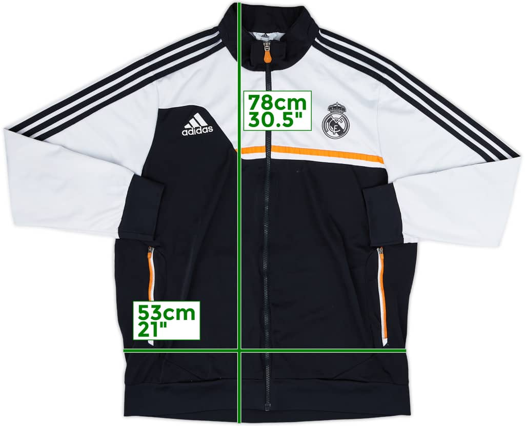 2013-14 Real Madrid adidas Track Jacket - 6/10 - (L/XL)