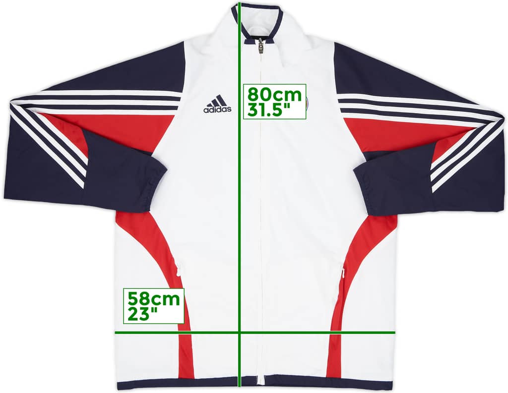 2003-04 Bayern Munich adidas Track Jacket - 8/10 - (M)