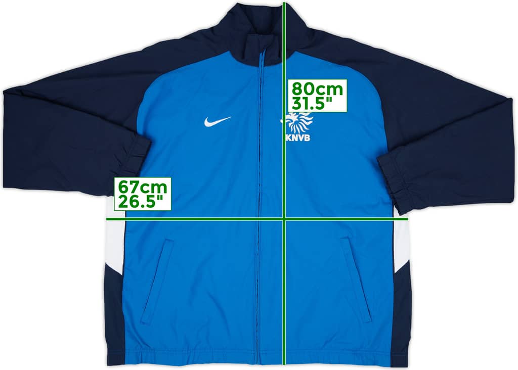 2009-10 Netherlands Nike Track Jacket - 9/10 - (XL)