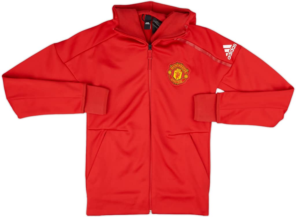 2016-17 Manchester United Nike Hooded Track Jacket - 10/10 - (XS)