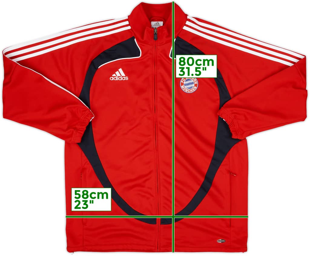 2008-09 Bayern Munich adidas Track Jacket - 10/10 - (L)