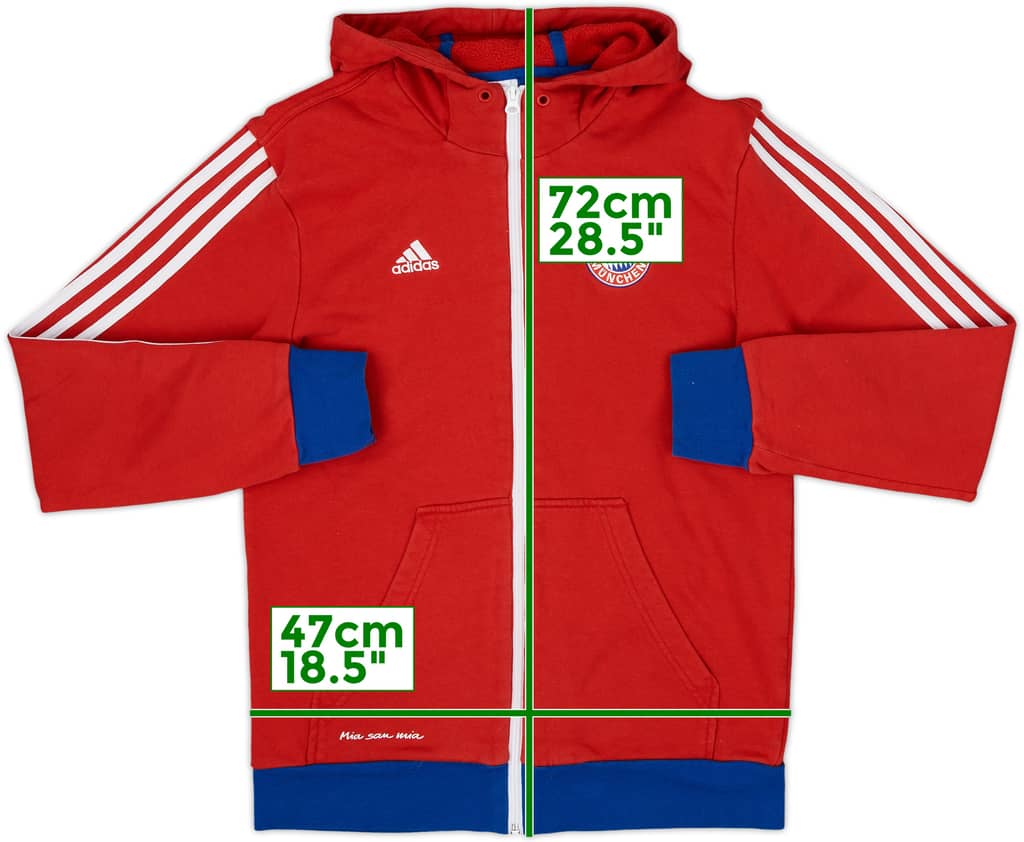 2014-15 Bayern Munich adidas Track Jacket - 7/10 - (S)