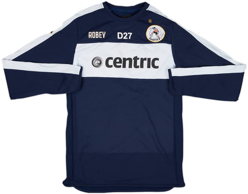 2017-18 Sparta Rotterdam Player Issue adidas Sweat Top #D27 - 5/10 - (S)