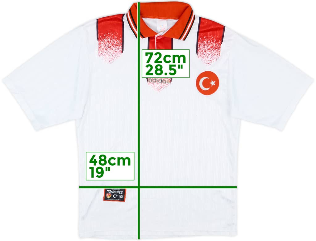 1996-98 Turkey Away Shirt - 6/10 - (M)