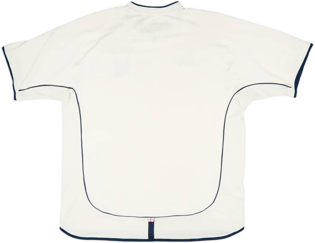 2001-03 England Home Shirt - 5/10 - (XXL)